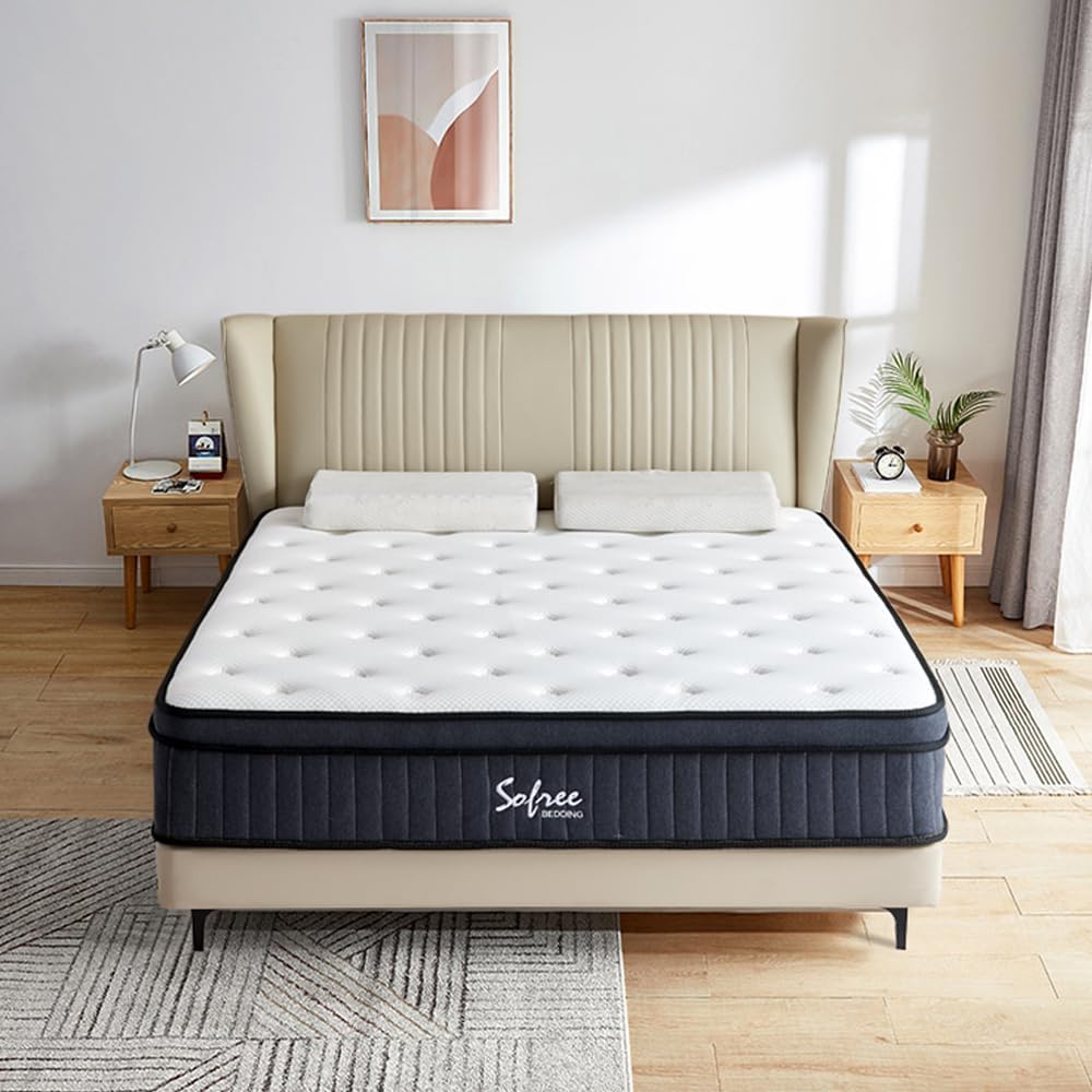 Sofree Bedding 10 Inch Memory Foam Hybrid Mattress